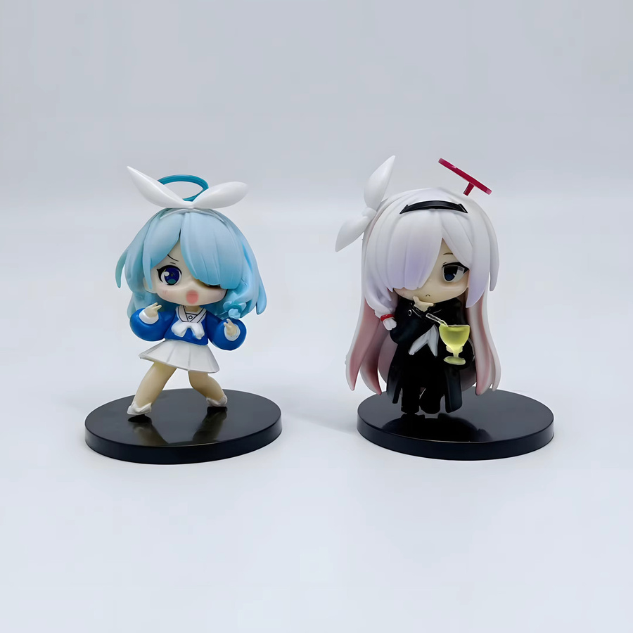 Bandai Blue Archive The Animation Q Version Figur A.R.O.N.A, Puppe - Bild 6
