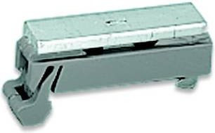WAGO Träger mit Ableitfuß 790-113 in Grau und Messing - Bild 1