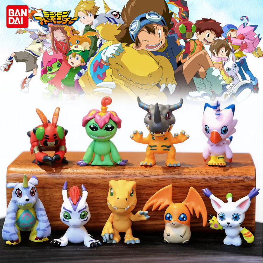 Bandai Digimon Adventure Mini-Monster-Spielzeug, 9-teiliges Set - Bild 2