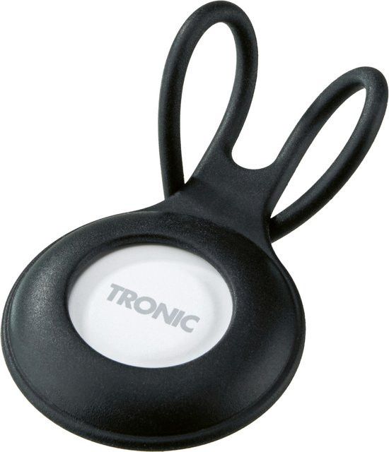 TRONIC Smart Tag Finder Bluetooth Tracker in Schwarz mit IPX5 Wasserschutz - Bild 1
