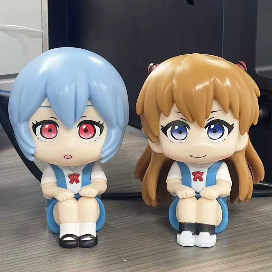 Bandai Evangelion Ayanami Rei Asuka Actionfigur, Bunt / Mehrfarbig - Bild 3