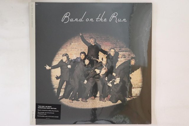 Paul McCartney & Wings Band On The Run LP Vinyl Rock MPL 2010 Europa Grau - Bild 1