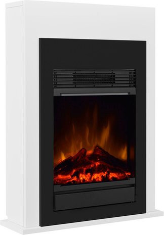 Dimplex Elektrokamin Bellini black in Grau mit 1,5 kW Heizleistung und Fernbedienung - Bild 1