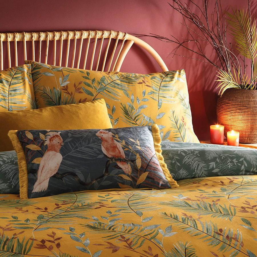 Furn Mazari Bettbezug Set Single mit Knopfverschluss in Taste - Bild 2