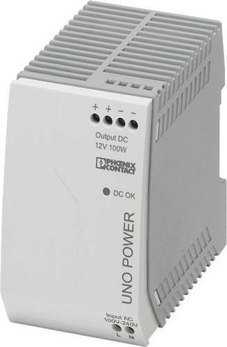 Phoenix Contact 2902997 Hutschienen-Netzteil DIN-Rail 12 V/DC 8.3A 100W in Weiß - Bild 1