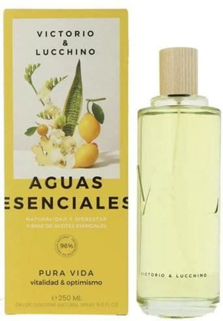 VICTORIO & LUCCHINO Eau de Toilette Essentiële Waters V&L Pura Vida Unisex mit Zitrusaroma in transparentem Glas
