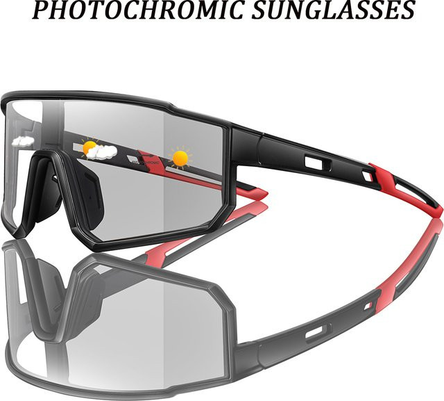 LOISRUBY Sportsonnenbrille, Unisex, Vollrand, Kunststoff - Bild 1