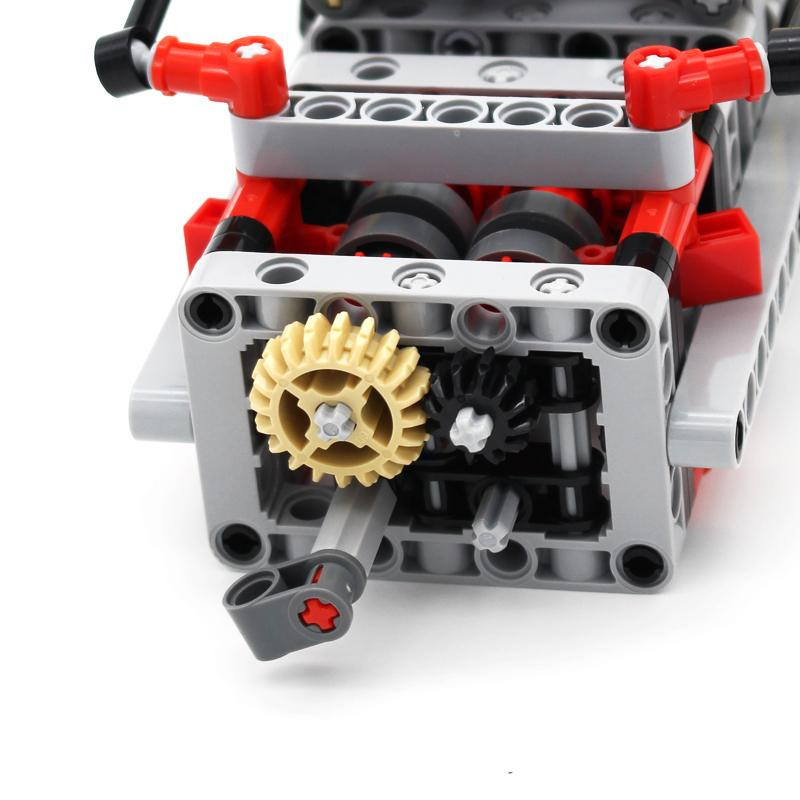 Yiran toy Elektrotechnik Mechanischer Motor Bausteine ab 14 Jahren - Bild 2
