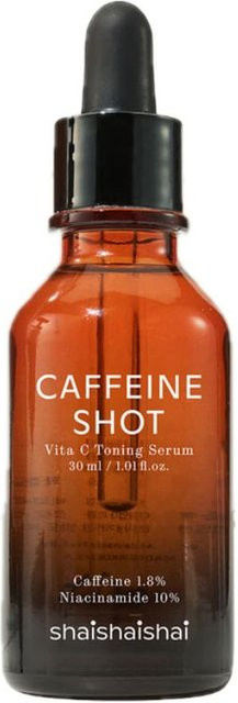 shaishaishai Koffein-Shot Vita C Toning Serum, Niacinamid, Vitamin C, Koffein - Bild 1