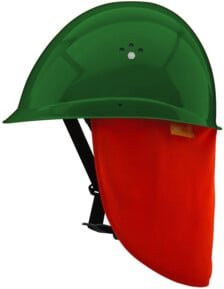 Voss Helm INAP Profiler plus6/ UV mit Nackenschutz in Grün - Bild 1