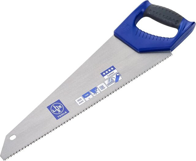 LUX-TOOLS Handsäge Comfort Blau 450 mm - Bild 1