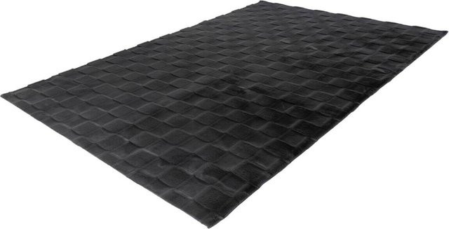 Kayoom Teppich Botany in Graphit, pflegeleicht, B/L: 80 x 150 cm - Bild 1