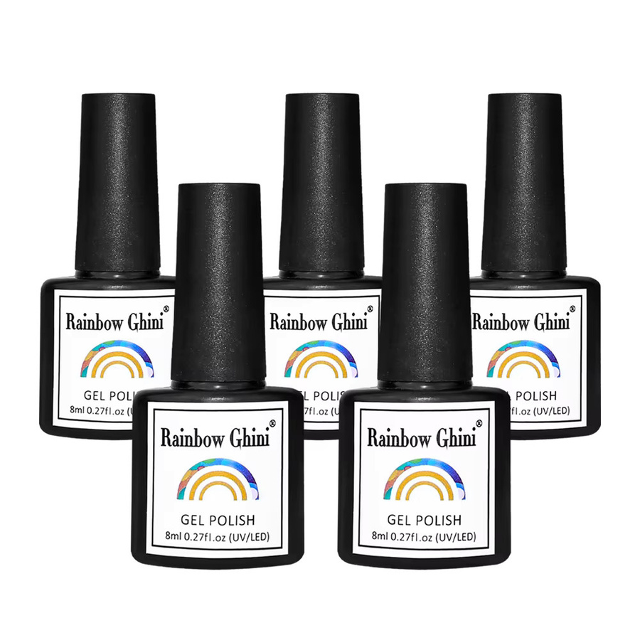 Rainbow Ghini UV-Gel-Nagellack, Glänzend, 8 ml - Bild 5