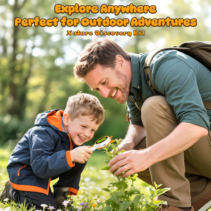 Aikokkl Kid MicroCam 2-in-1 Kindermikroskop und Kamera, HD Foto und Videos - Bild 5