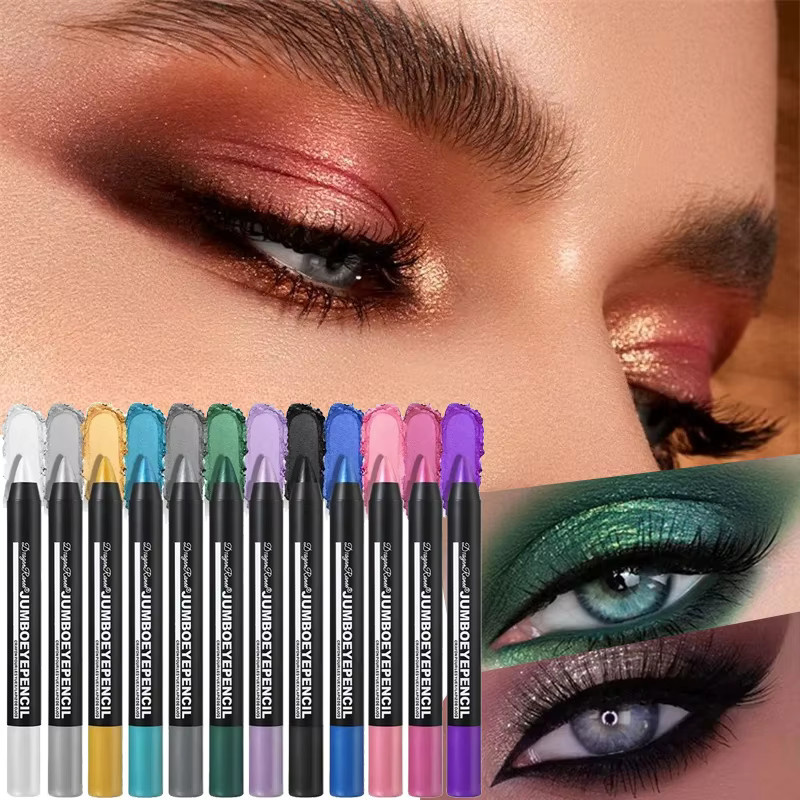 Rauchgrüner Lidschattenstift, Metallic, Unisex - Bild 2