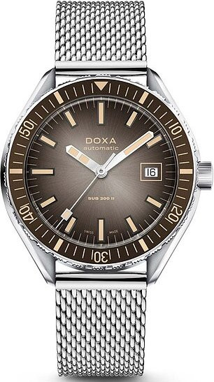 Doxa SUB200 II Sharkhunter Armbanduhr, Automatik, Edelstahl, 44 mm, Unisex - Bild 1