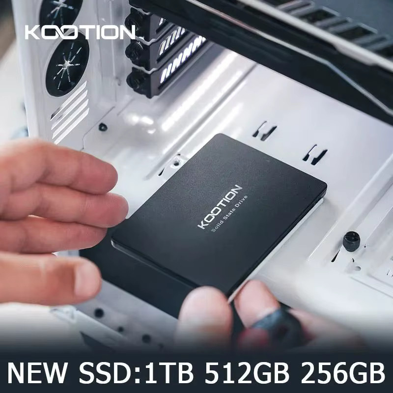 KOOTION SATA3 SSD Interne Festplatte 2,5 Zoll in Schwarz für Desktop und Laptop - Bild 4