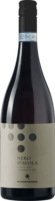 Mandrarossa Nero d'Avola Rotwein, Sizilien, 2024, trocken, 0,75 l - Bild 1