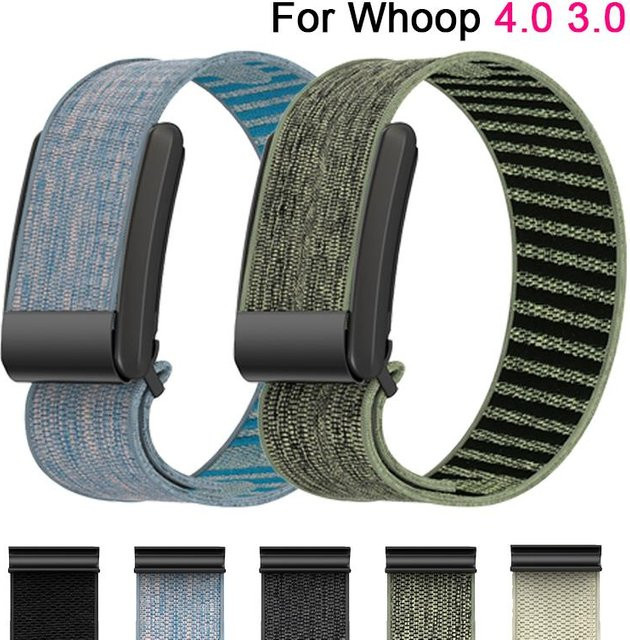 Uhrenarmband Nylon, Schwarz, Whoop 4.0, Whoop 3.0, Unisex - Bild 1