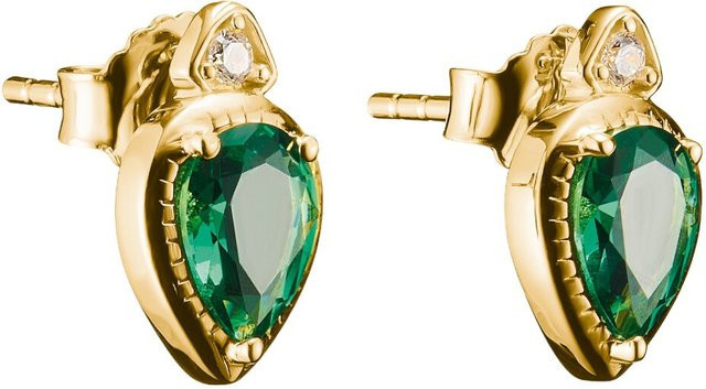 Thomas Sabo Ohrstecker Tropfen Elyndra, vergoldet, 925 Silber, Damen - Bild 1