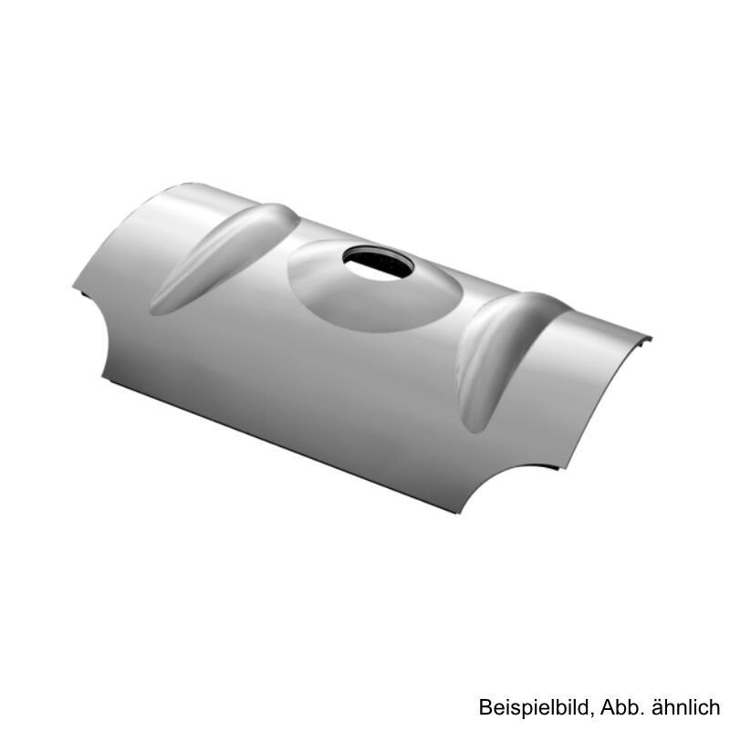 MAAS Profile Kalotten zur Befestigung von Sandwichpaneelen aus Aluminium in Silber, 100 Stück - Bild 1