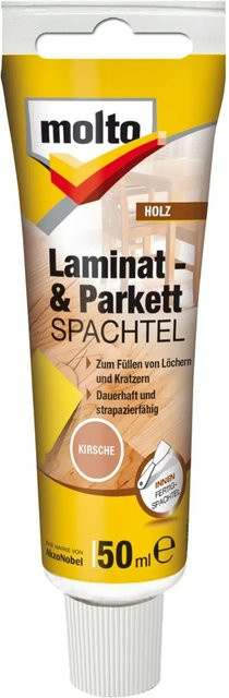 Molto Laminat- & Parkettspachtel Kirsche in Braun, 50 ml - Bild 1
