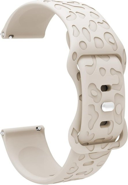 Silikonarmband Leopardenmuster, elfenbein, Unisex - Bild 1