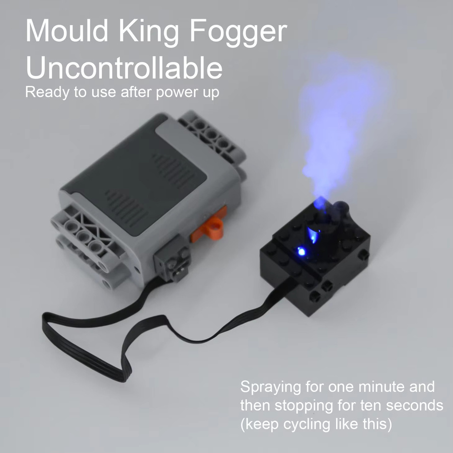 Mould King Fogger Technische Spray Rauch Motor Sprayer Bausteine MOC Modell - Bild 3
