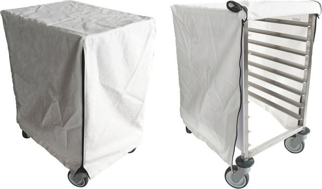 Scaritech Bezug mit Reißverschluss für Leiter, Weiß, L: 50 cm, B: 65 cm, H: 75 cm - Bild 1