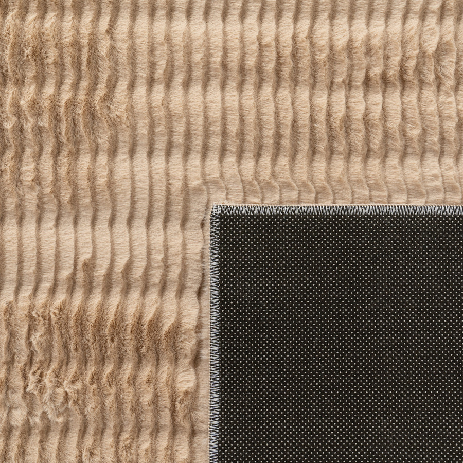 Fellteppich Arnia in Beige, rechteckig, B/T: 160 x 220 cm - Bild 2