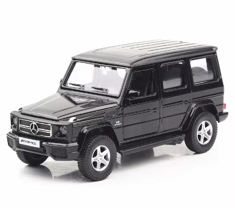MAKEDA Modellauto Legierung Matte Black 1:36 - Bild 4