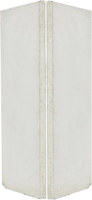 EHL Stützwinkel L-Stein Zweiteilig in Betonoptik, Höhe: 155 cm, Breite: 50 cm, Wandstärke: 12 cm - Bild 1