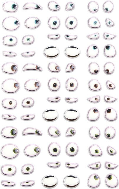 Epoxy-Sticker Augen - Bild 1