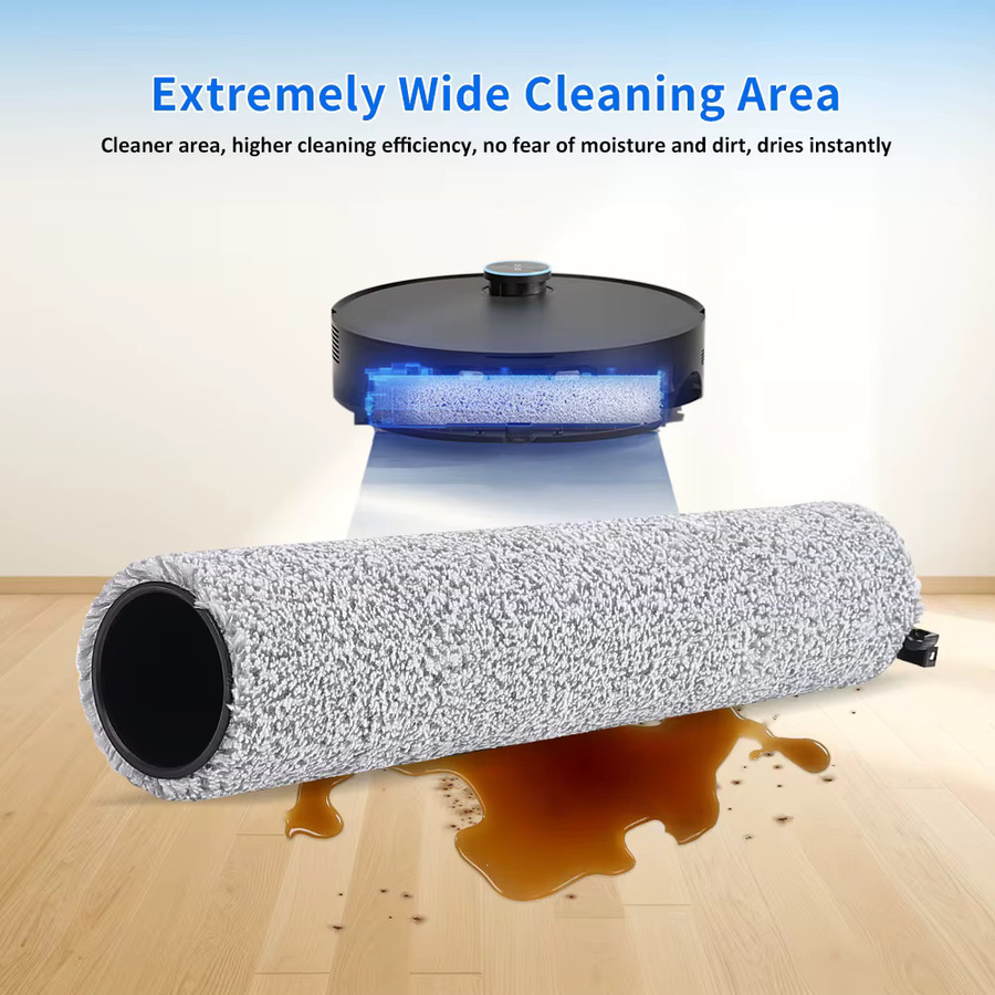 Dreame Roboter Mopp Roller Ersatztücher in Grau für X50 Pro, Aqua10 Ultra und Aqua10 Pro Track - Bild 3