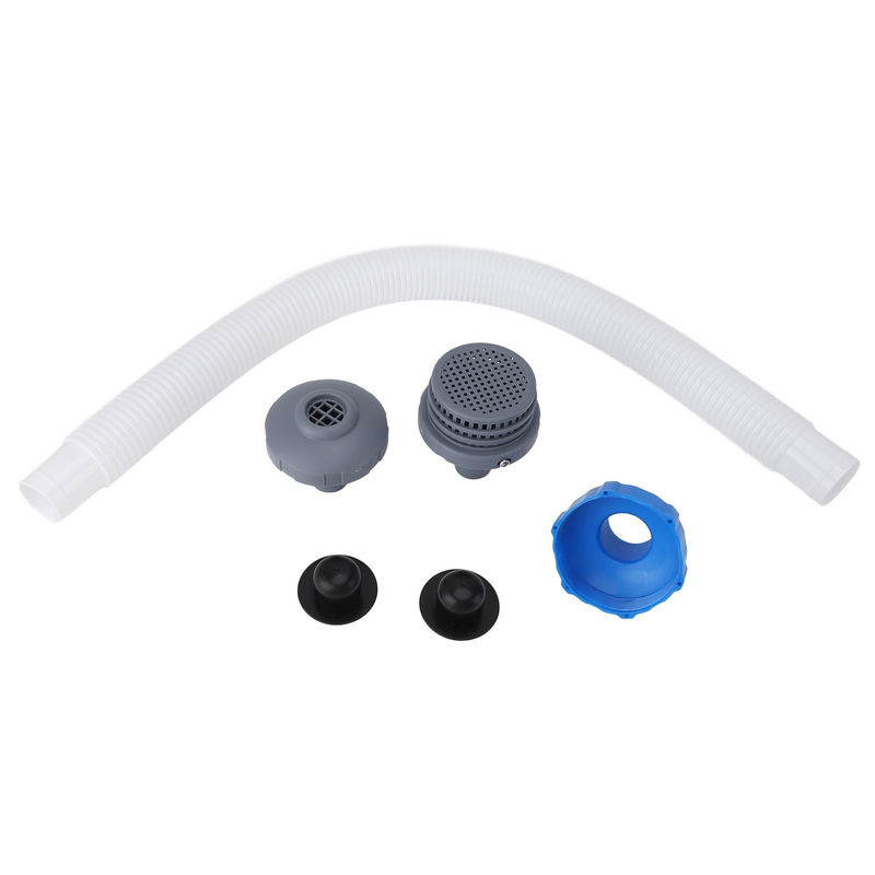 Schwimmbad Düsenanschluss Set mit Schlauch, Adapter und Auslasssieb für Pool Skimmer - Bild 2