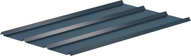 Sarei Dach- und Fassadenplatte aus Aluminium in Anthrazit, B: 58,5 cm, H: 118 cm - Bild 1