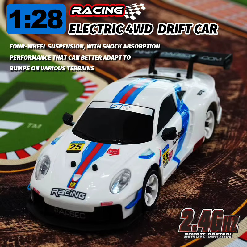 WLtoys RC Auto, 1:28, 4WD, mit Led-leuchten, Off-Road Drift Fahrzeug - Bild 2