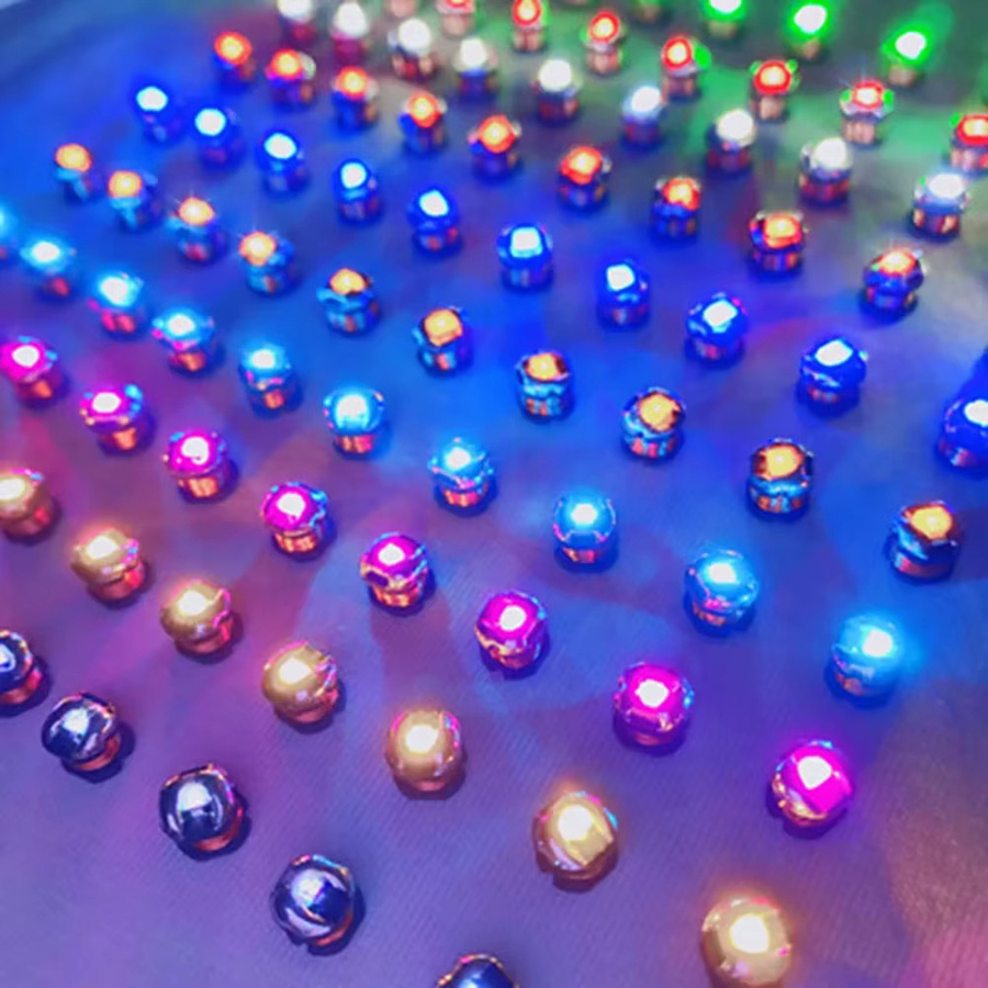 5 Stück Kabellose Stromversorgung für LED-Lampen zur Induktionsaufladung in Rot und Multicolour für DIY Dekorative Beleuchtung und Spielzeugmodelle (3/4/5mm) - Bild 2