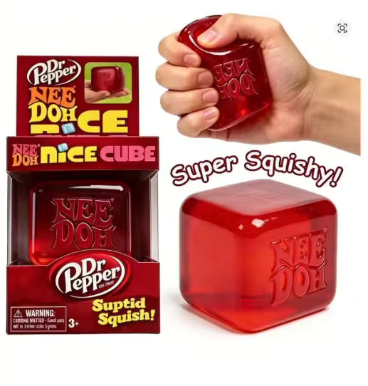 Needoh Nice Cube, Sensorischer Stressabbau-Würfel, Fidget-Tool - Bild 5