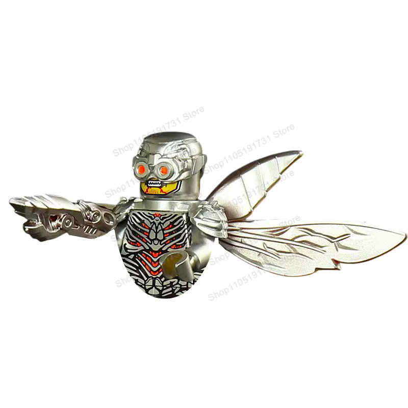 DR.TONG MOC Cartoon-Serie Goldene Flügel Mini-Figuren, Einzelfigur, gold - Bild 2