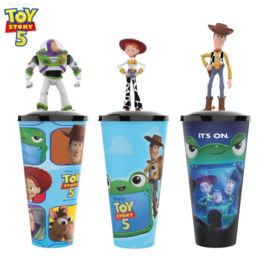 52TOYS Toy Story 5 Charakter-Wasserbecher, Trinkbecher, Popcorn-Eimer, Film-Accessoires - Bild 3