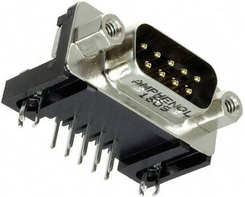 Amphenol L717SDE09PA4CH4F in Schwarz - Bild 1