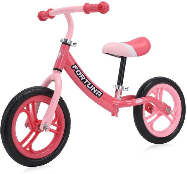 Lorelli Fortuna Laufrad 12 Zoll EVA-Reifen pink höhenverstellbar - Bild 1