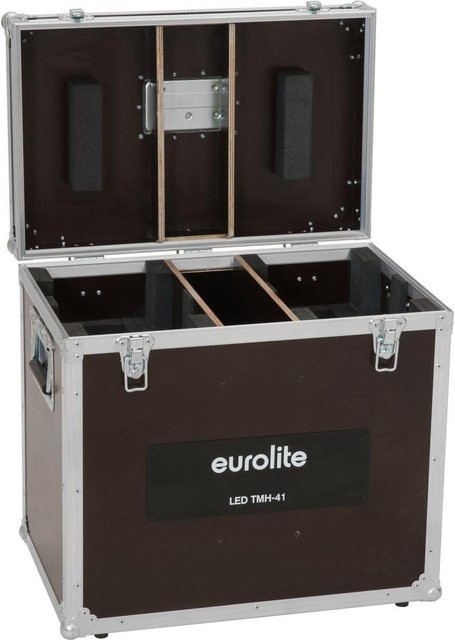 Roadinger Flightcase mit 2x LED TMH-41 in Braun - Bild 1