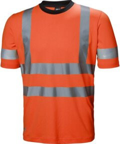 Helly Hansen Warn-T-Shirt ADDVIS in Warnorange, Größe XXL, nach EN ISO 20471 Klasse 2 - Bild 1