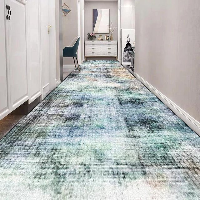 JGJG Teppich mit modernem Tuschemalerei-Design, rutschfest und waschbar, B: 160 cm, T: 200 cm - Bild 1
