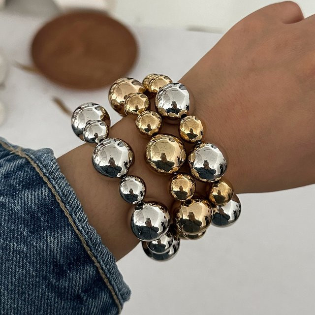 SHIXIN Armbänder, Perlen, 3er-Set, Damen - Bild 1