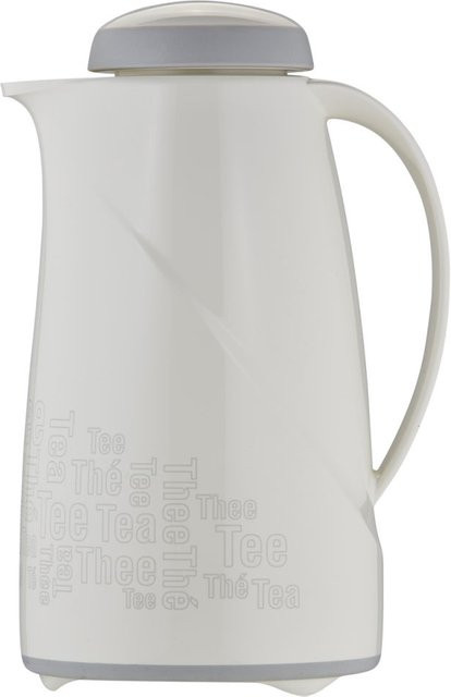Helios Isolierkanne Tea Time Weiß, 1,0 l, Höhe: 25,1 cm - Bild 1