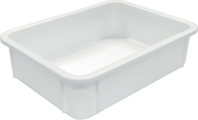 Schneider Pizzaballenbehälter in Weiß mit 10 l Volumen, B/T/H: 30 x 40 x 10 cm - Bild 1