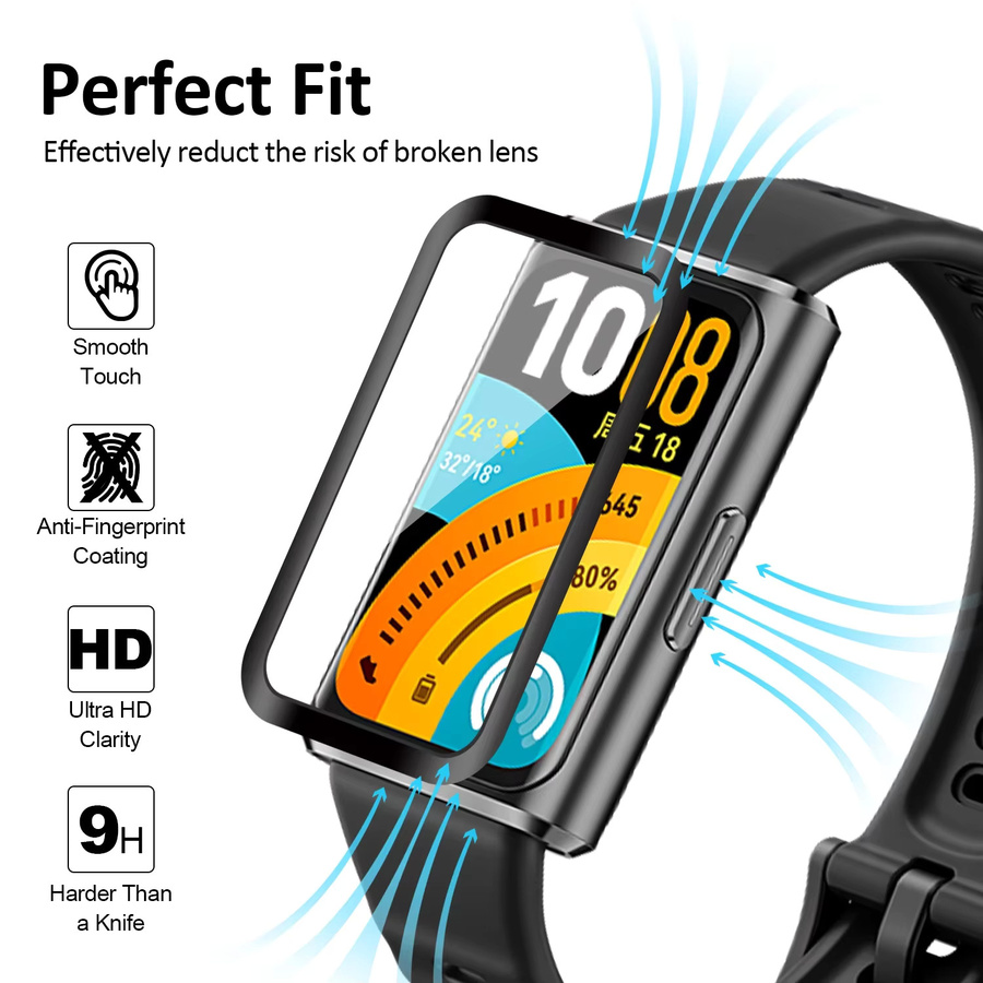 Displayschutzfolie Huawei Band 11/11 Pro, transparent, Unisex - Bild 2